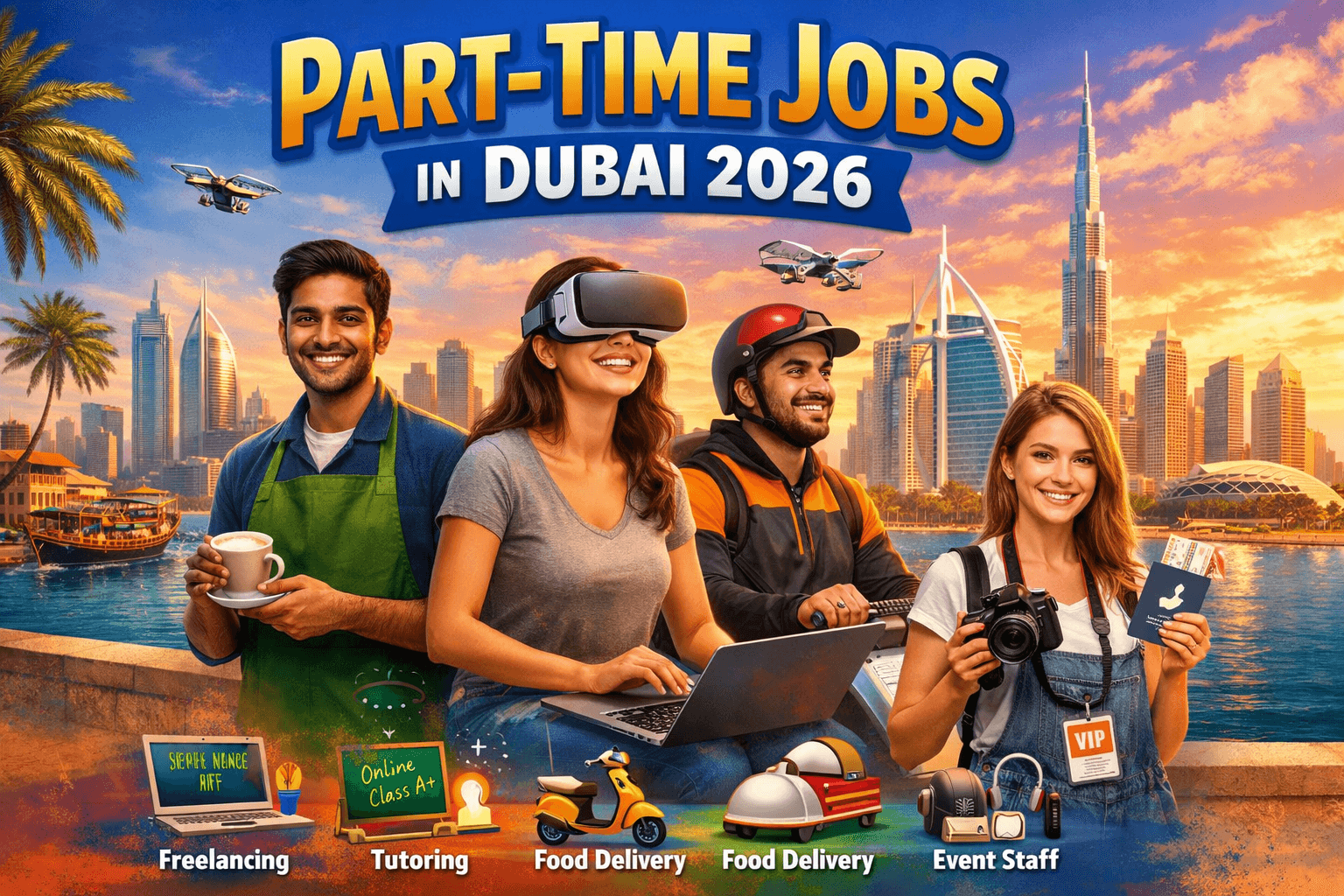 part time jobs in dubai 2026
